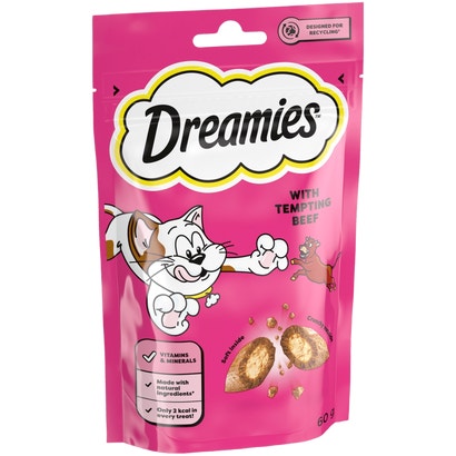 Cat Treats With Beef - brand image